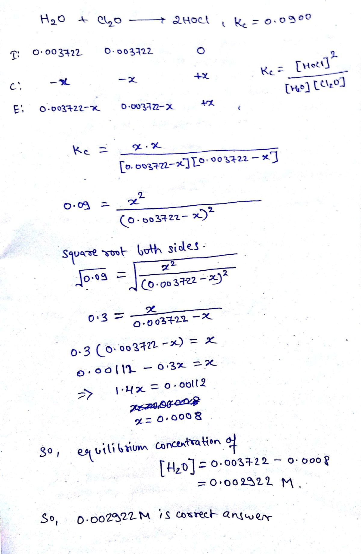 Chemistry homework question answer, step 1, image 1